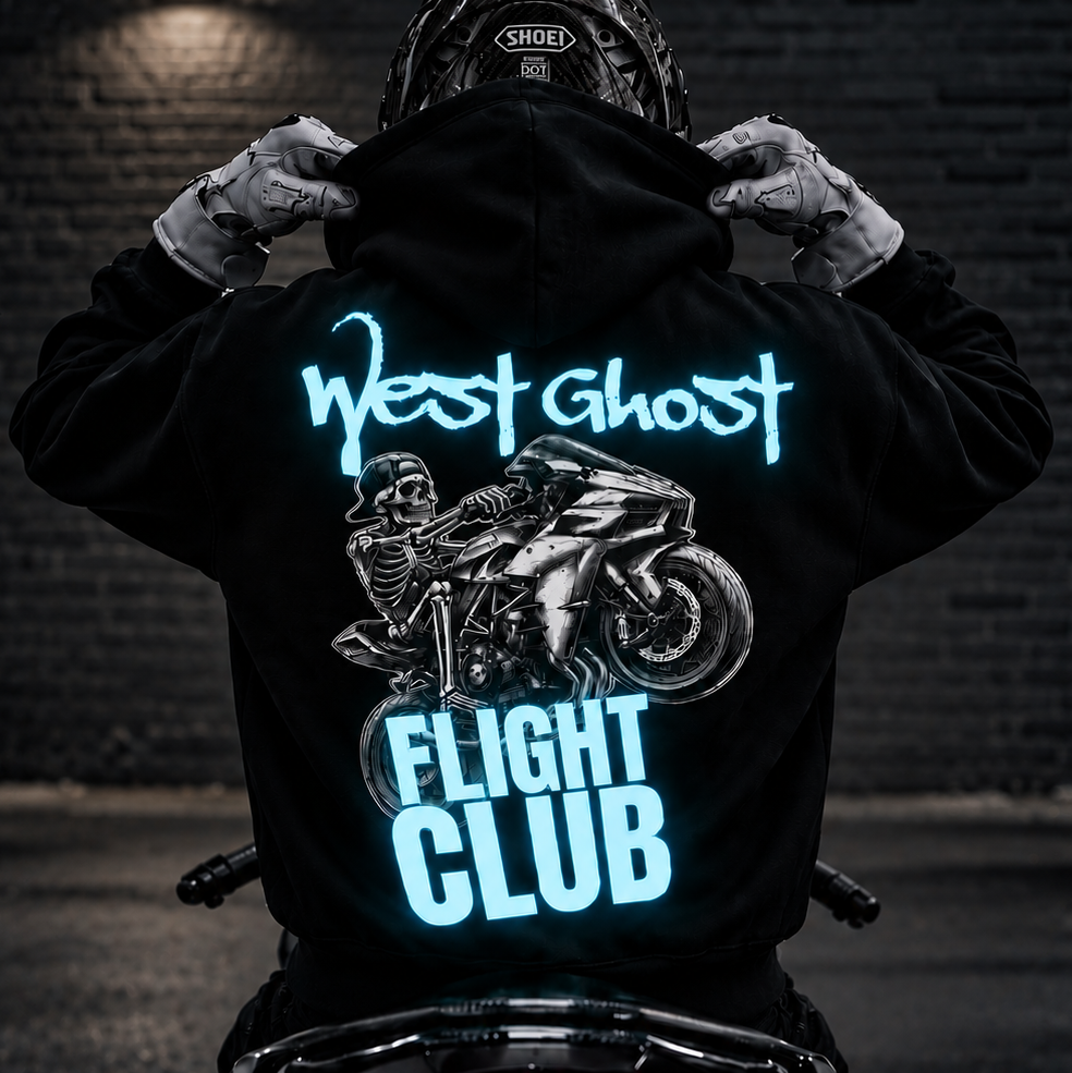 FLIGHT CLUB ICE GLOW HOODIE
