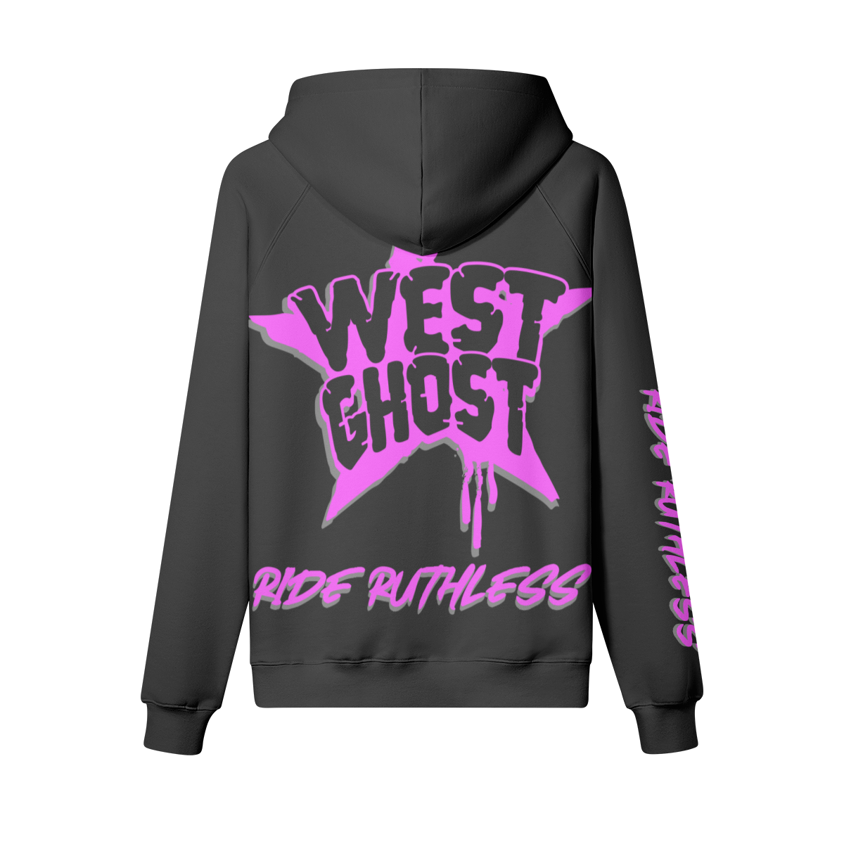 Ruthless Oversized Hoodie - Pink