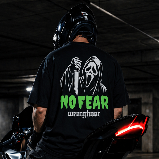 NO FEAR GREEN GLOW TEE