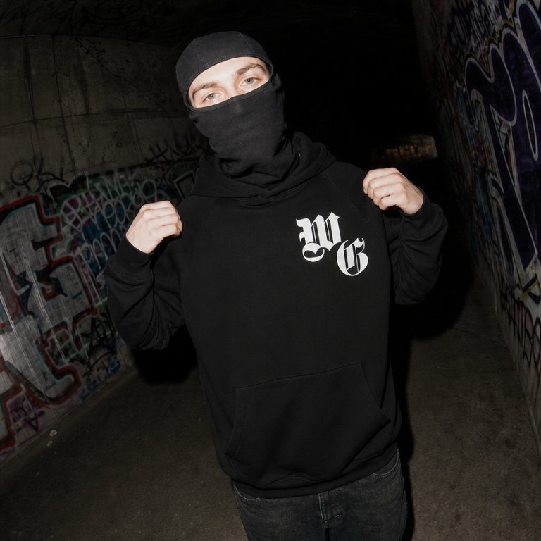 GHOST CODE METALLIC HOODIE