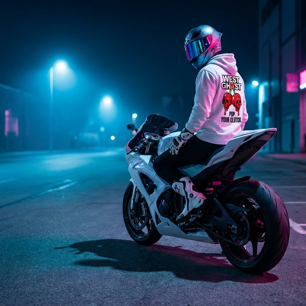 Pop Your Clutch Hoodie(White) *LIMITED RELEASE