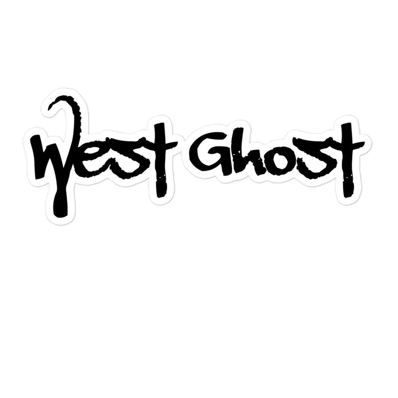 O.G. WEST GHOST STICKER 6"