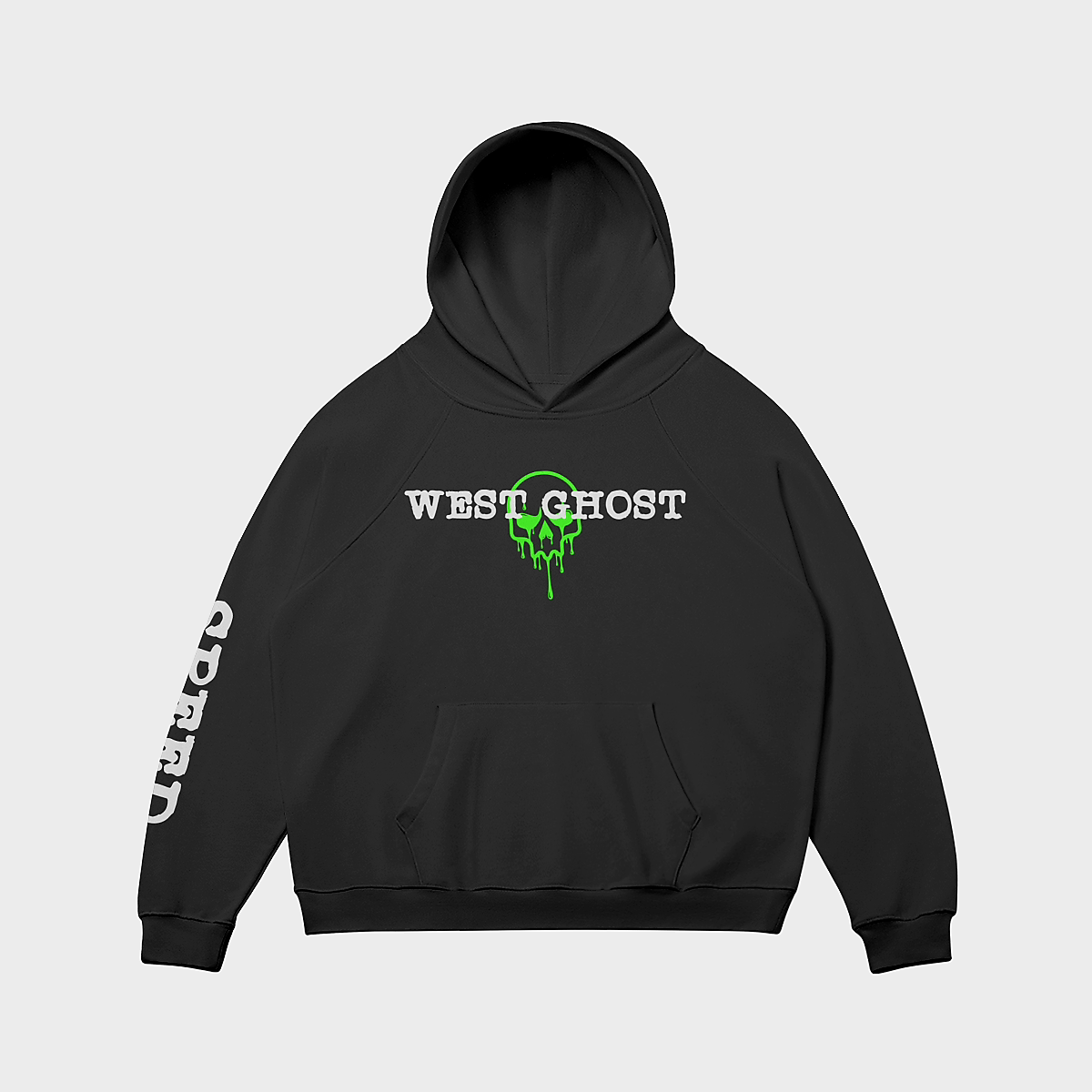 SPEED OVERSIZED HOODIE - GREEN