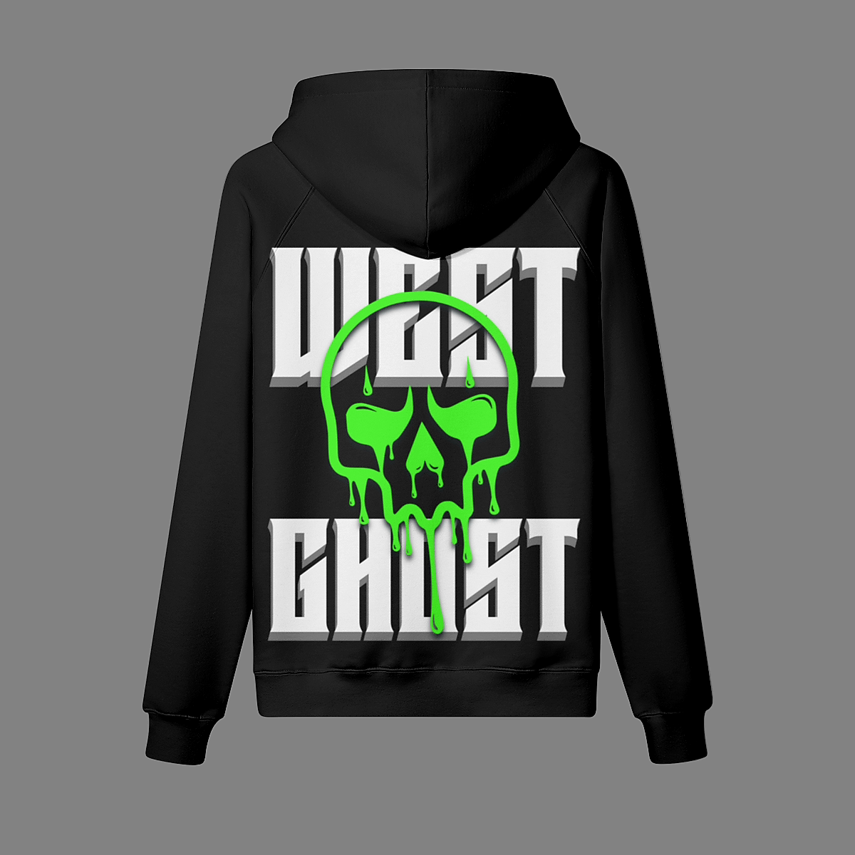 Alter Ego Oversized Hoodie Black/Green