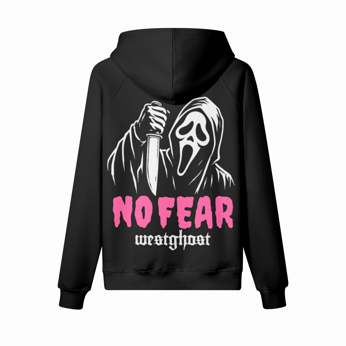 NO FEAR PINK GLOW HOODIE