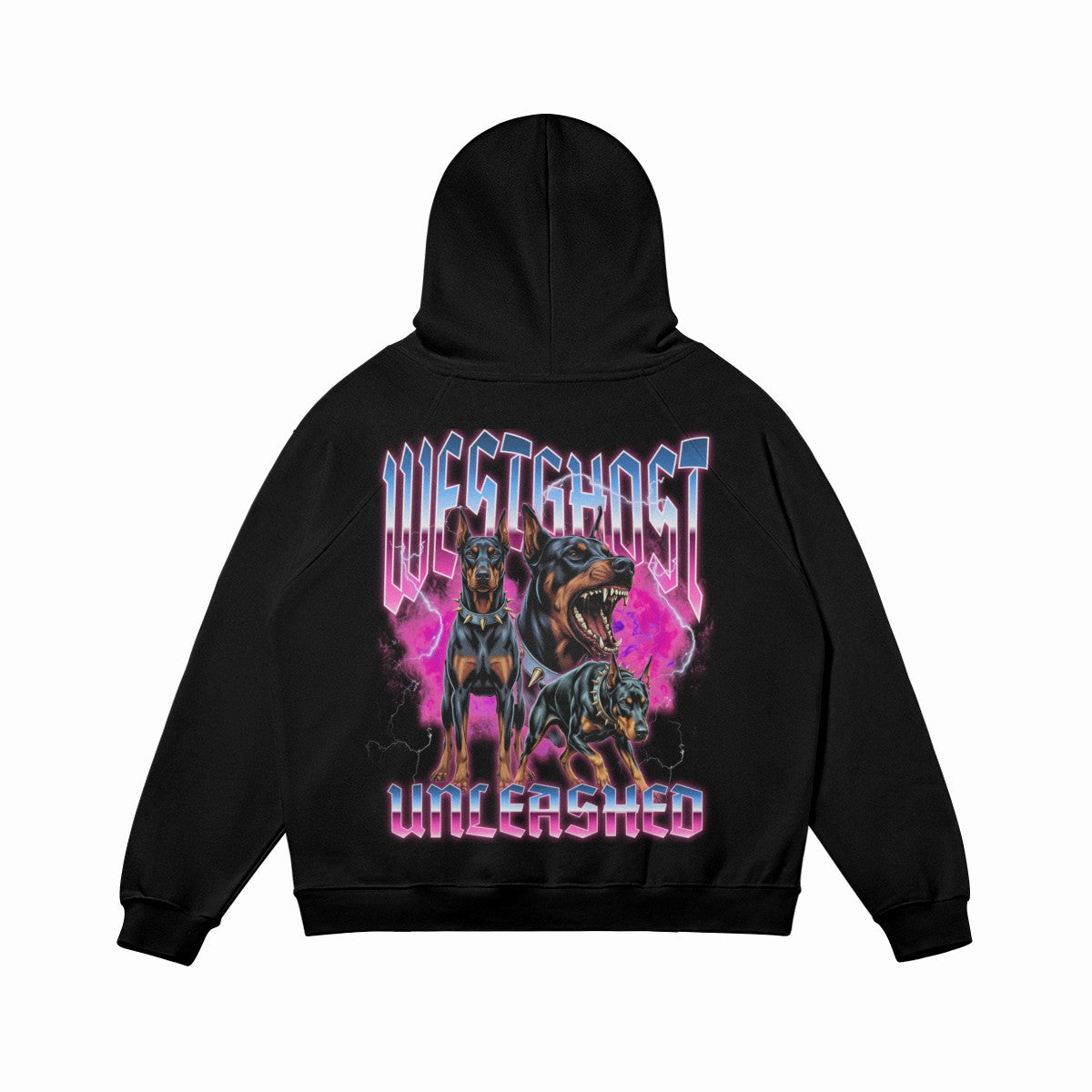 UNLEASHED - OVERSIZED HEAVY HOODIE (380 GSM)