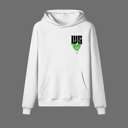Alter Ego Oversized Hoodie White/Green