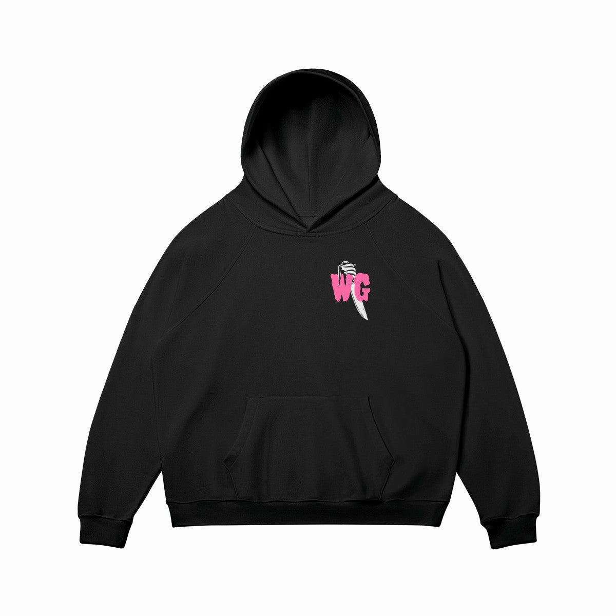 NO FEAR PINK GLOW HOODIE