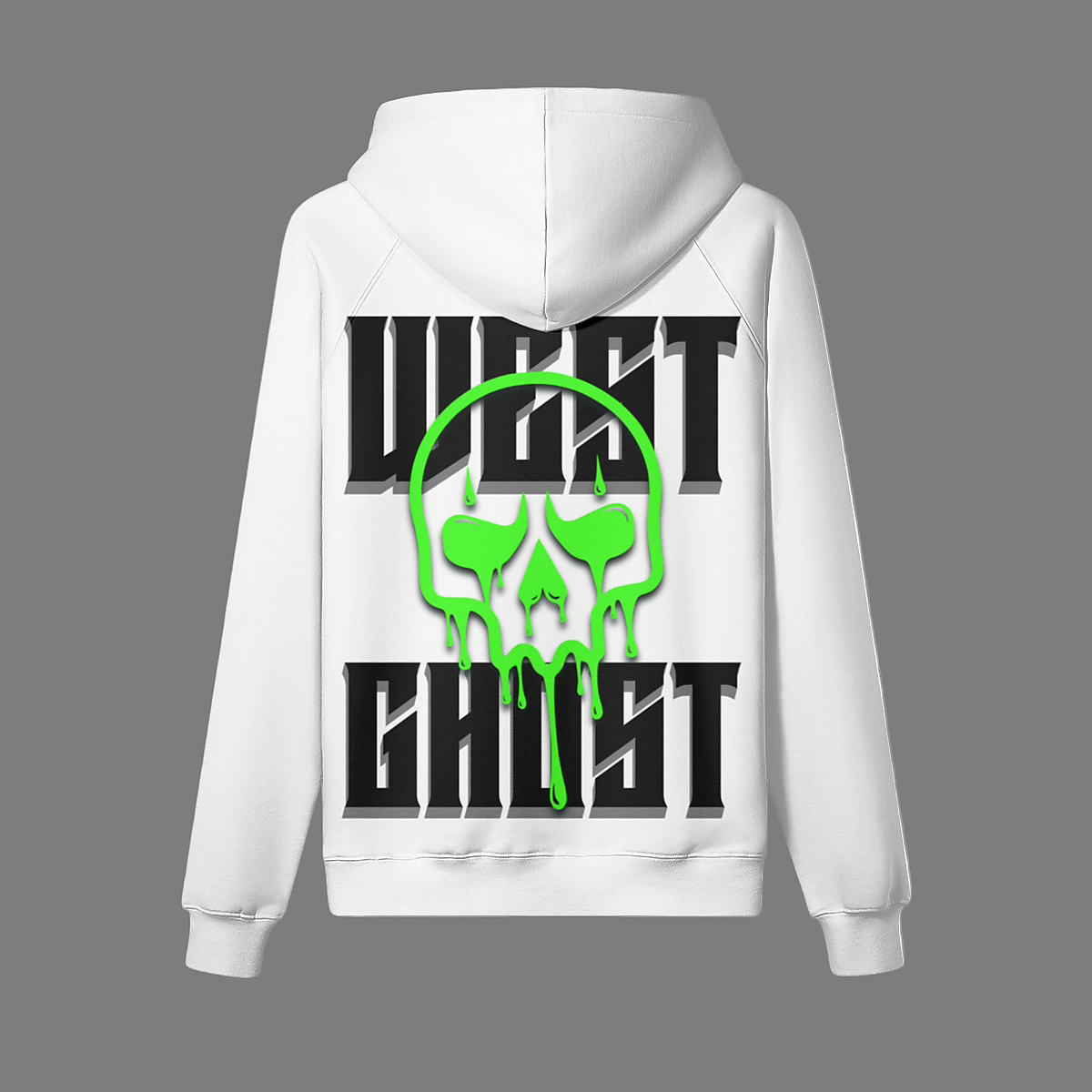 Alter Ego Oversized Hoodie White/Green