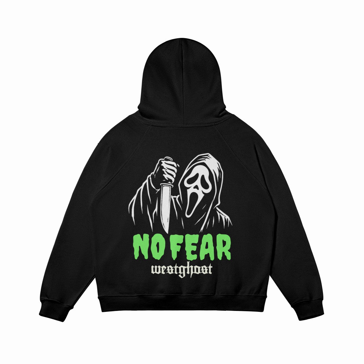 NO FEAR GREEN GLOW HOODIE
