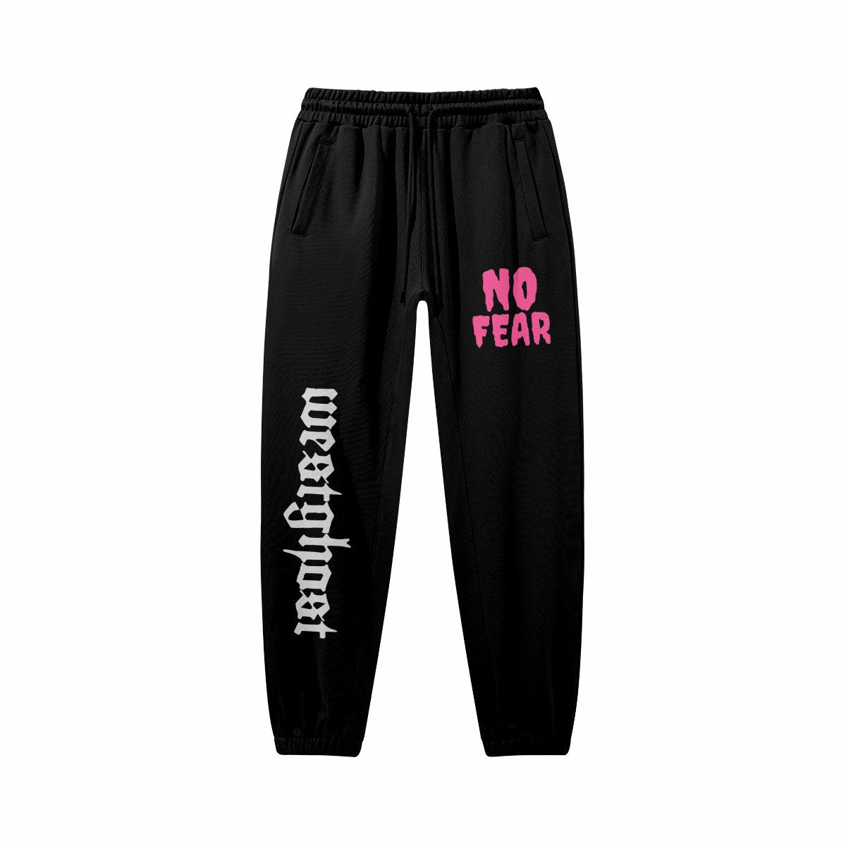 NO FEAR PINK GLOW SWEATPANTS